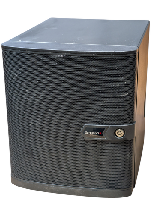 Supermicro CSE-721 with X11SSV-Q Intel Core i3-7101TE 32GB RAM 4x 2TB HDDs