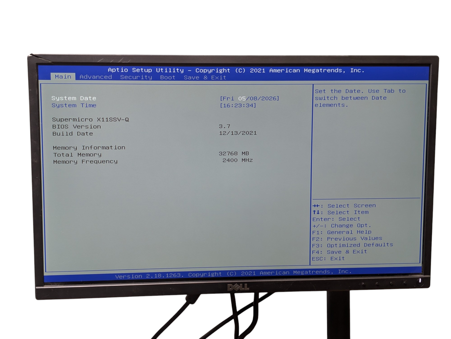 Supermicro CSE-721 with X11SSV-Q Intel Core i3-7101TE 32GB RAM 4x 2TB HDDs