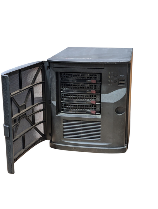 Supermicro CSE-721 with X11SSV-Q Intel Core i3-7101TE 32GB RAM 4x 2TB HDDs