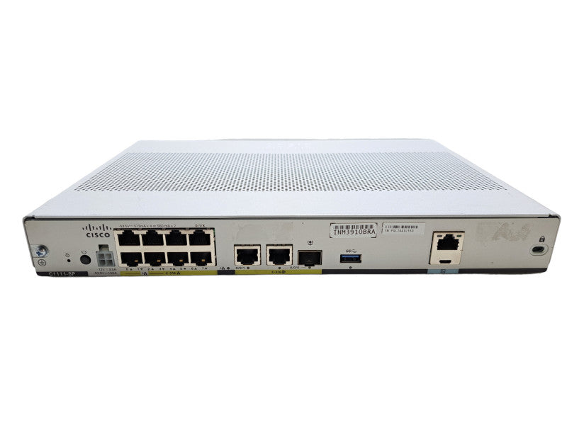 Cisco C1111-8P V01 | 8-Port integrated Services Router | Factory Reset