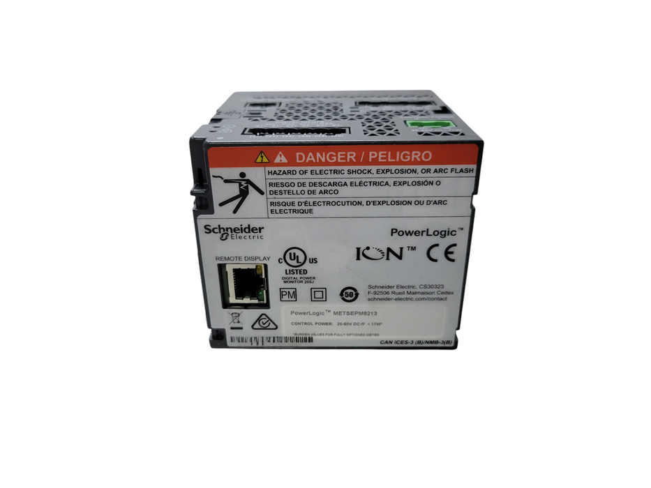 Schneider METSEPM8213 Power Logic PM800 Meter