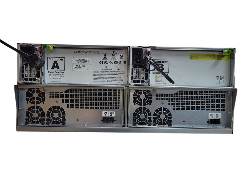 HPE Nimble Storage ES2 Hybrid Expansion Shelf ES2-84T w/ 21x 4TB 3.5" SAS HDD