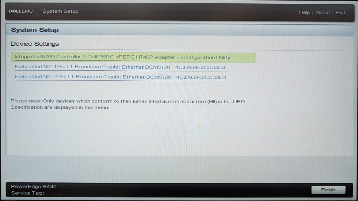 Dell PE R440 1U 8x2.5", 2x Xeon 4114 2.20GHz, 32GB DDR4, H740P, No HDD, 2x 550W