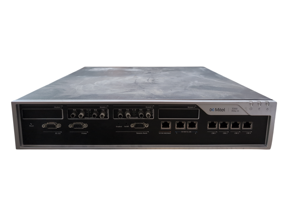 Genuine Mitel 3300 MXE III 50006731 Business Phone Controller Single PSU No HDD