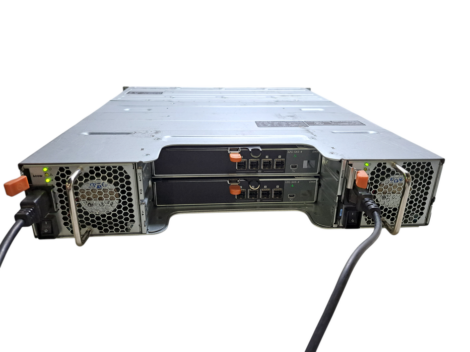 Dell PowerVault MD1400 | 12-Bay 3.5" Storage Array  w/ 2x 12G-SAS-4, 2x 600W PSU