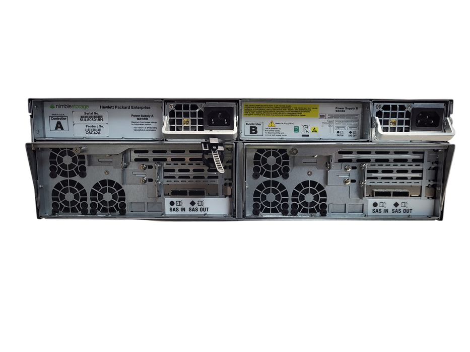 Nimble Storage SAN Expansion Array ES1-H90T w/ 9x 6TB/ 7x 4TB 3.5" HDD