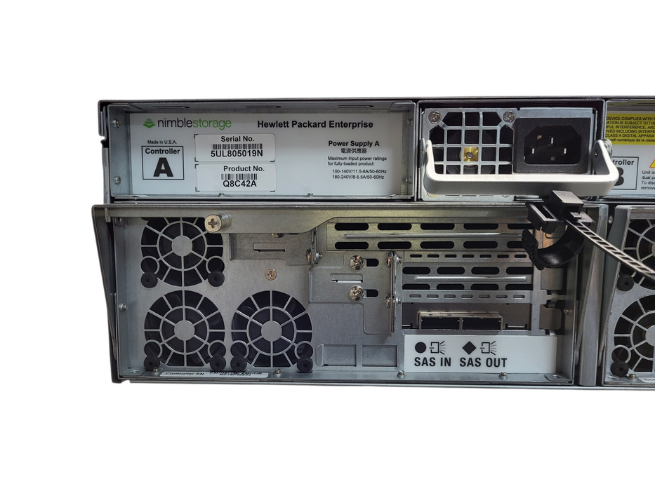 Nimble Storage SAN Expansion Array ES1-H90T w/ 9x 6TB/ 7x 4TB 3.5" HDD