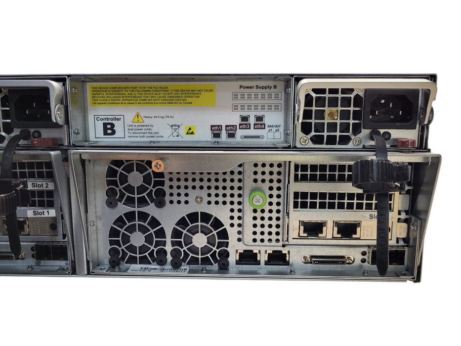 HP Nimble Storage Array CS300 CS300-2P-48T-2400F w/ 7x 4TB/ 9x 6TB 3.5 SAS HDD