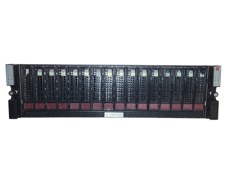 HP Nimble Storage Array CS300 CS300-2P-48T-2400F w/ 7x 4TB/ 9x 6TB 3.5 SAS HDD