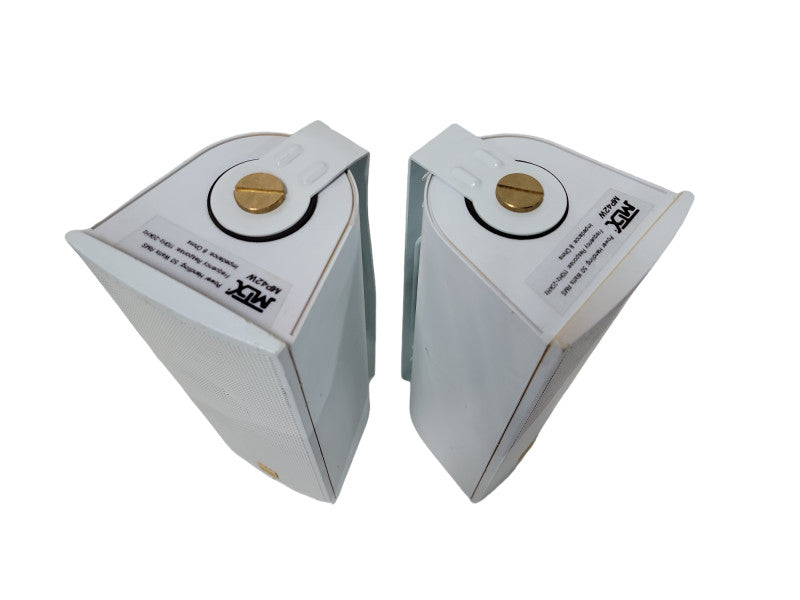 PAIR MTX MP42W Home Theater Speaker Multiuse Indoor/Outdoor Weather Resistant