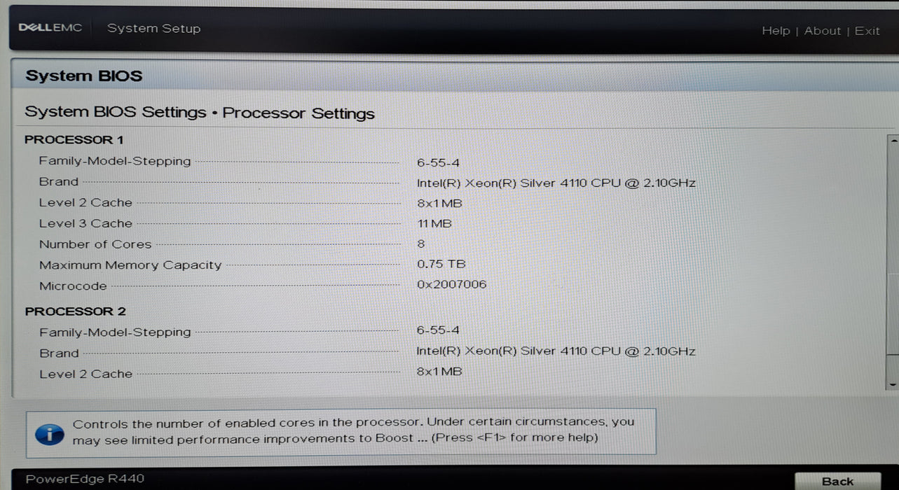 Dell PowerEdge R440 8x 2.5"| 2x Xeon Silver 4110 @2.10GHz, 32GB DDR4, PERC H730P