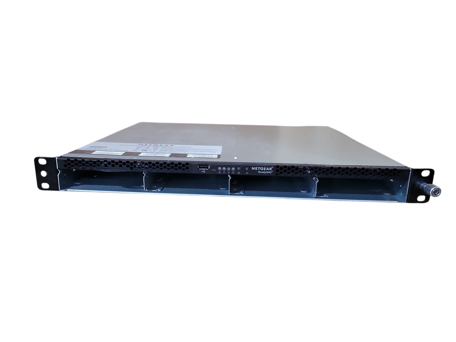 NETGEAR NAS RN3138 RNR-4B 4-Bay Network Attached Storage NO HDD/Caddies