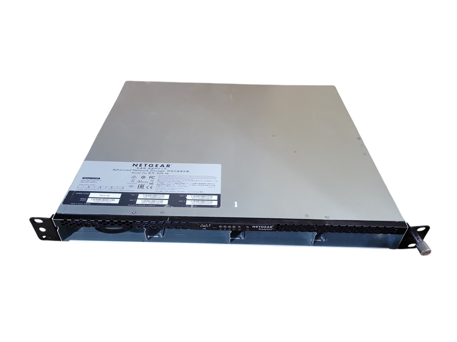 NETGEAR NAS RN3138 RNR-4B 4-Bay Network Attached Storage NO HDD/Caddies