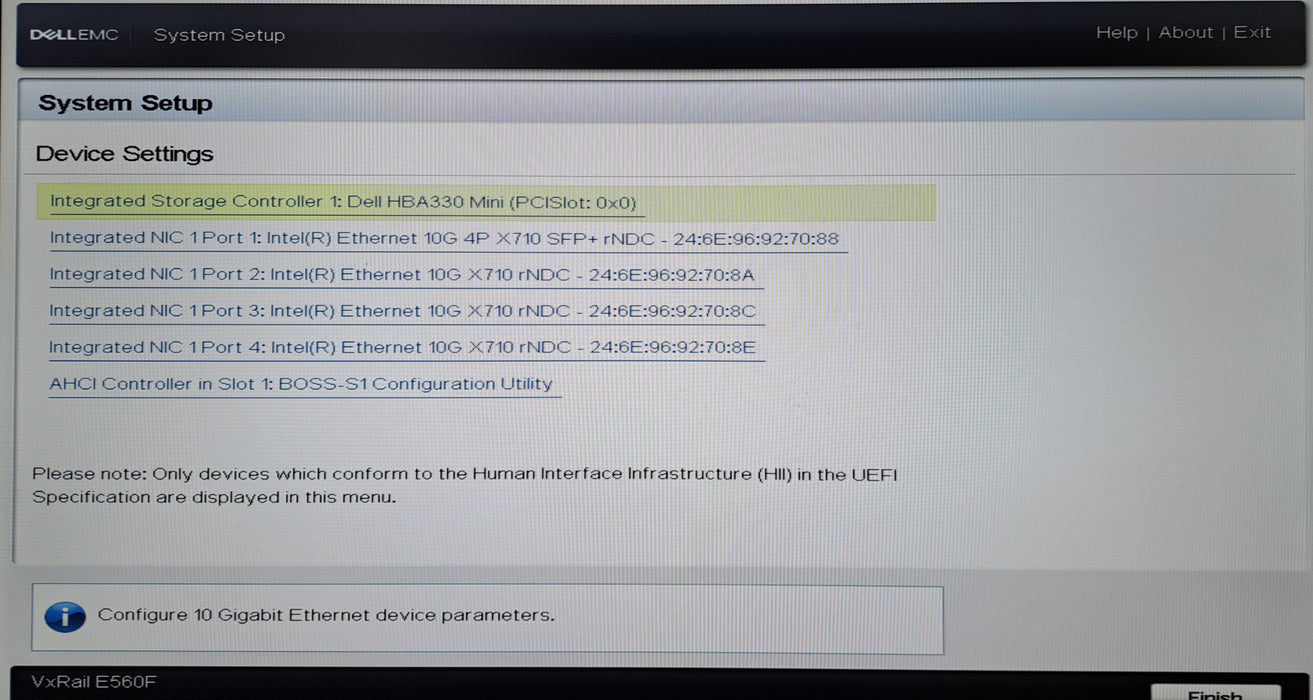 Dell VxRail E560F 10x 2.5" | 2x Xeon Gold 6126, 64GB DDR4, BOSS-S1, HBA330, SFP+