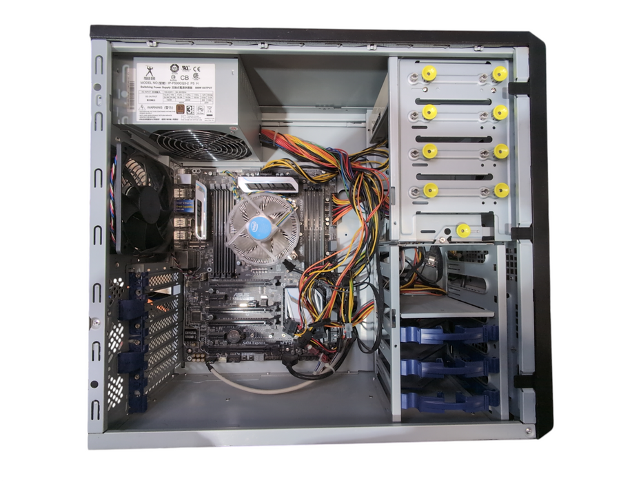 Custom PC, ASUS X99-A/USB 3.1 w/ i7-6800K 3.60GHz, 8GB DDR4, No GPU & HDD