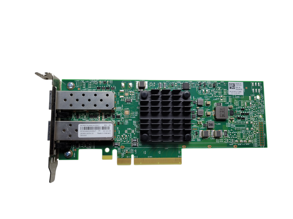 Dell Broadcom 57414 Dual Port 10/25GbE SFP28 PCI-E Network Adapter 02MT0