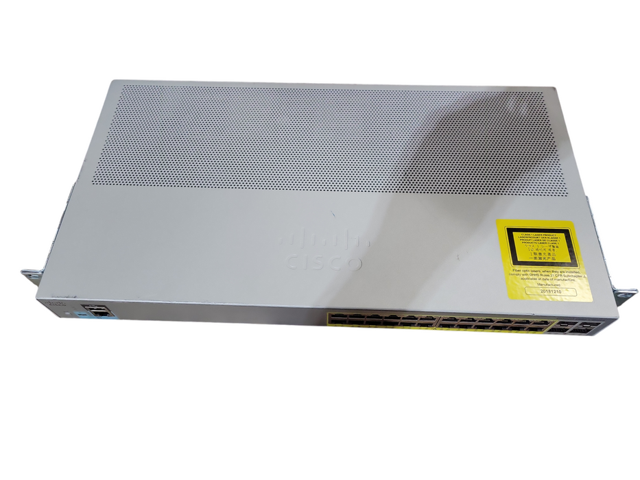 Cisco Catalyst WS-C2960L-24PS-LL V01 24-Port GigE PoE+ Switch