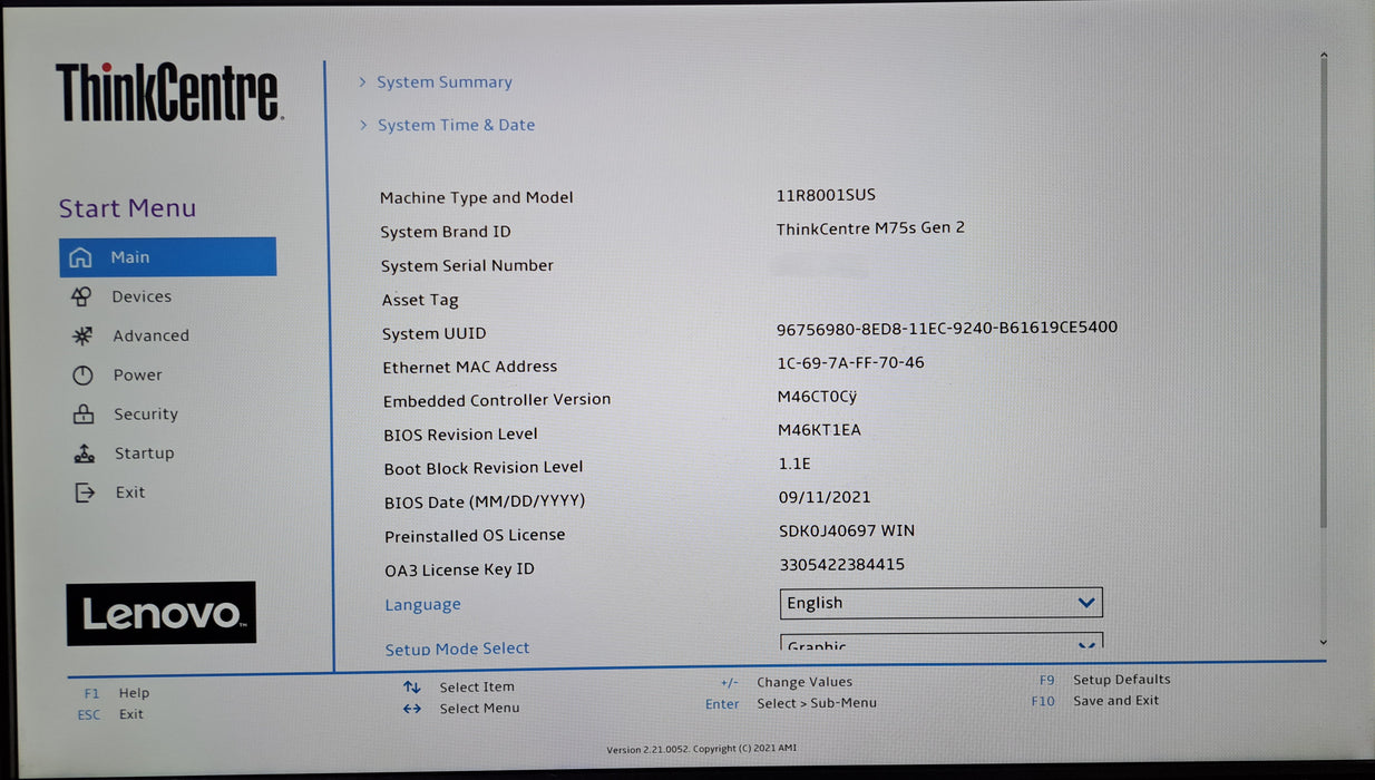 Lenovo ThinkCentre M75s Gen 2 | Ryzen 5 PRO 5650G @3.9GHz, 16GB DDR4, 256GB NVMe