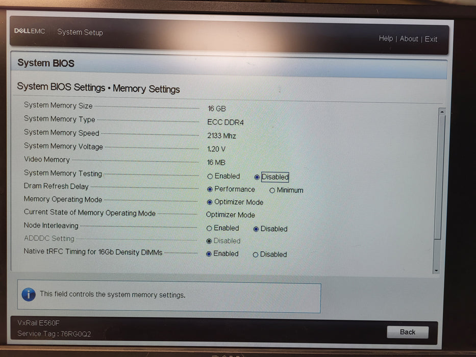Dell VxRail E560F 10x 2.5" 2x Gold 6126 16GB DDR4 BOSS-S1 HBA330 SFP+ No PSU