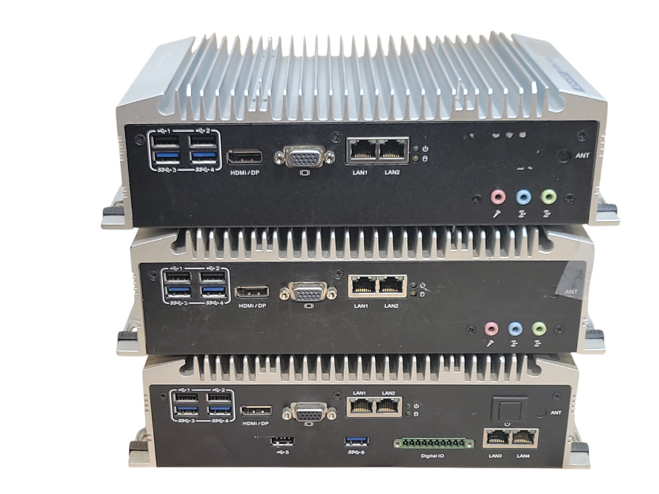 Lot of 3x Advantech ARK-2150 Series Industrial Embedded Computers, READ