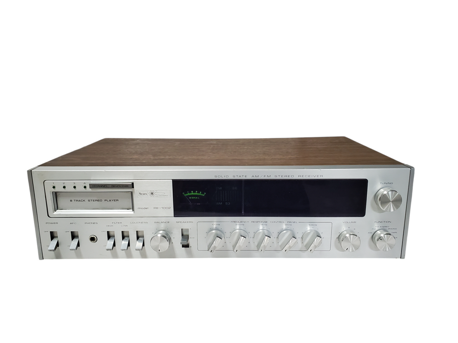 Sears Solid State AM/FM Stereo Receiver - RE-1002 *READ*