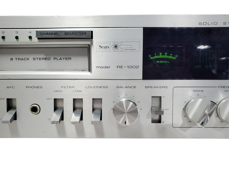 Sears Solid State AM/FM Stereo Receiver - RE-1002 *READ*