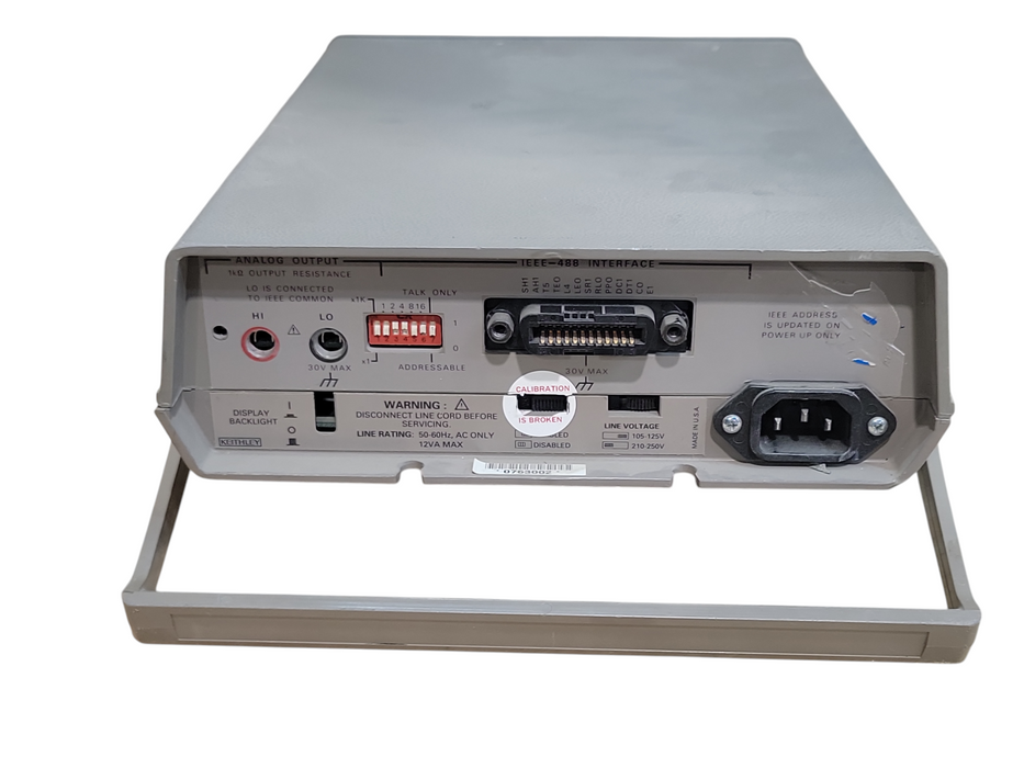 KEITHLEY 197A AUTORANGING MICROVOLT DMM, Read