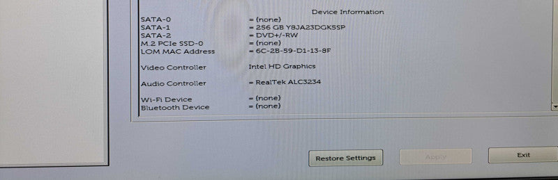 Dell OptiPlex 3060 SFF | i5-8500 @ 3.00GHz 6C, 8GB DDR4, 256GB NVMe