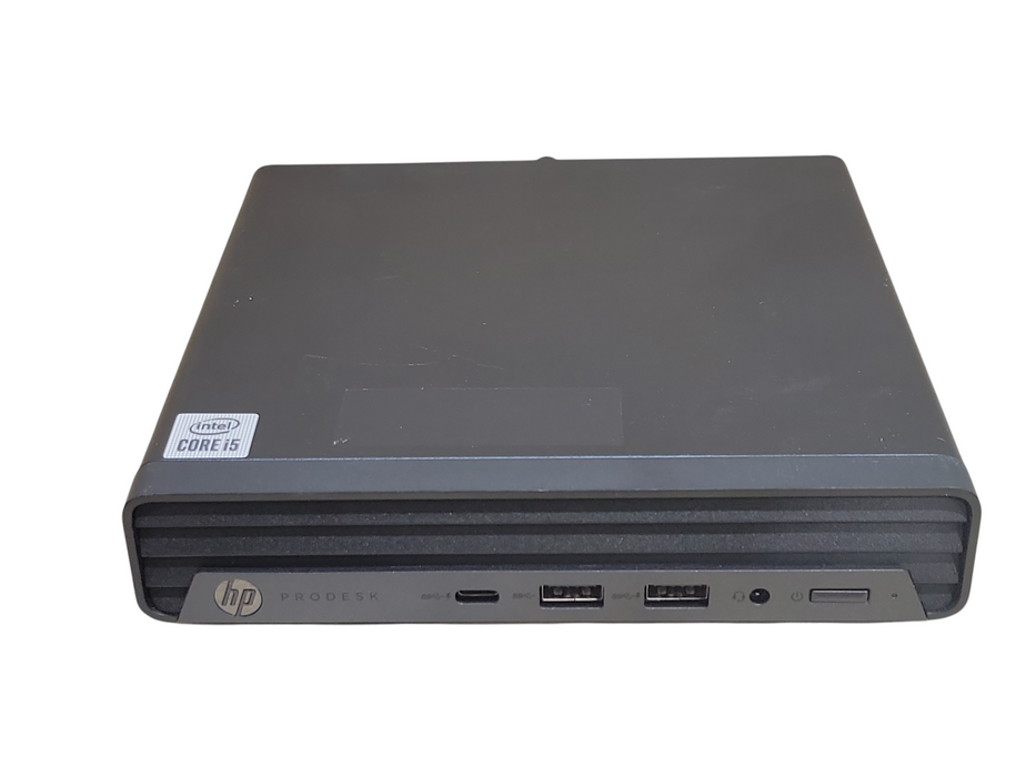 HP ProDesk 400 G6 Mini PC, core I5-10500T 2.30GHz, 8GB DDR4, 256GB NVMe