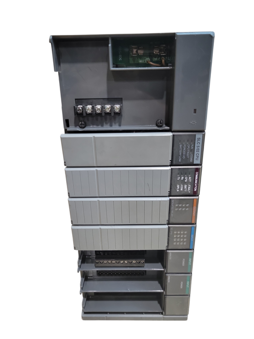 Allen Bradley 1746-P3 SLC 500 Power Supply with modules, READ