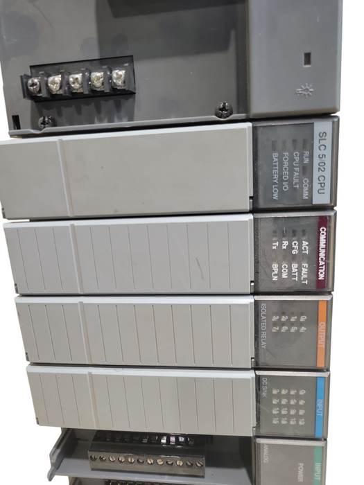 Allen Bradley 1746-P3 SLC 500 Power Supply with modules, READ