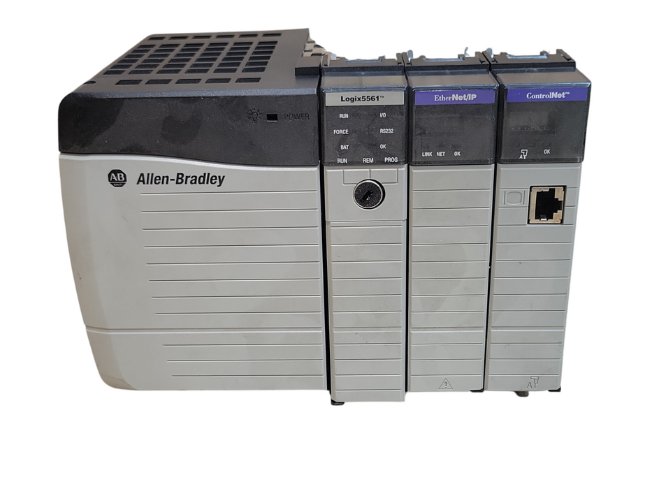 Allen Bradley 1756-PA72/B ControlLogix Power Supply W/ 3 modules, READ