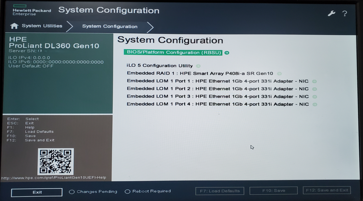 HP ProLiant DL360 Gen10 - 1x Xeon Silver 4110, 32GB DDR4, P408i-a SR - No HDD
