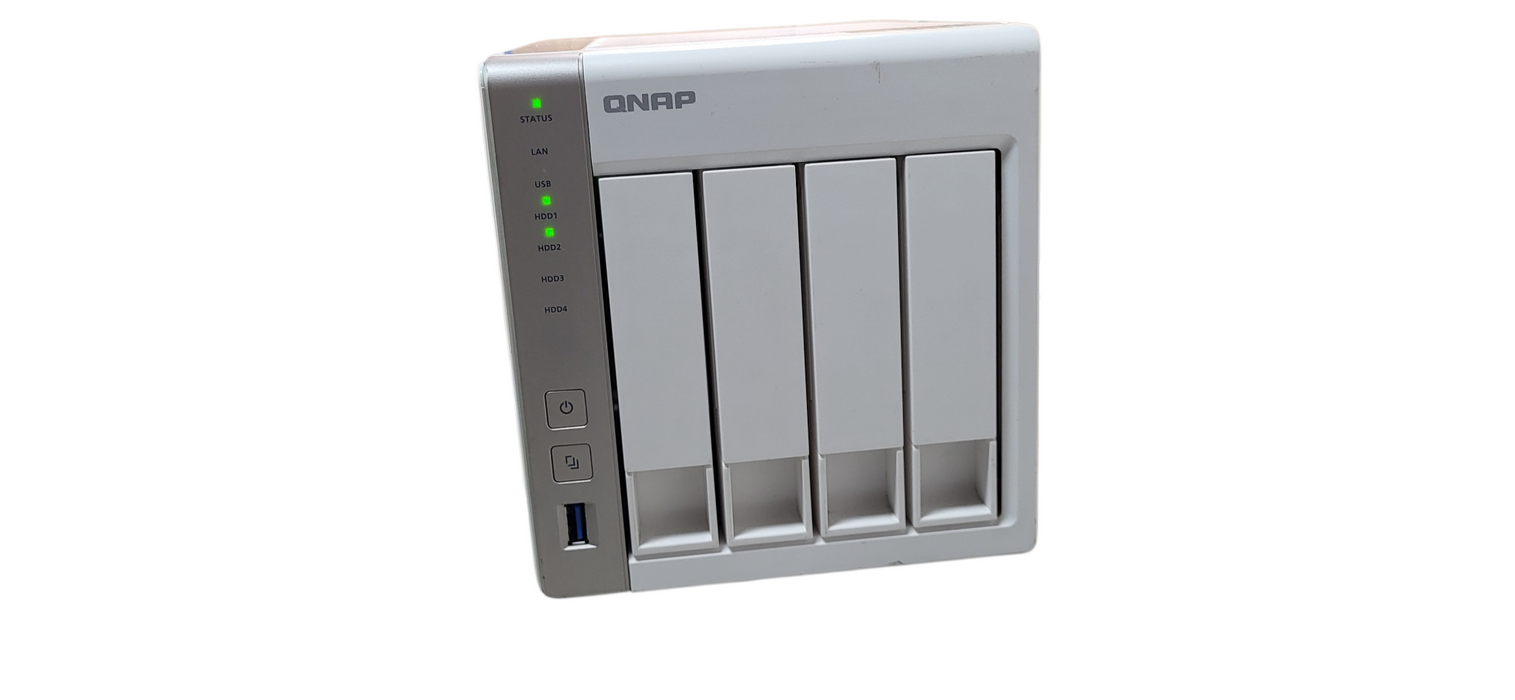 QNAP TS-451 4-Bay NAS W/ 2x 2TB HDD, Celeron J1800 CPU, 8GB RAM