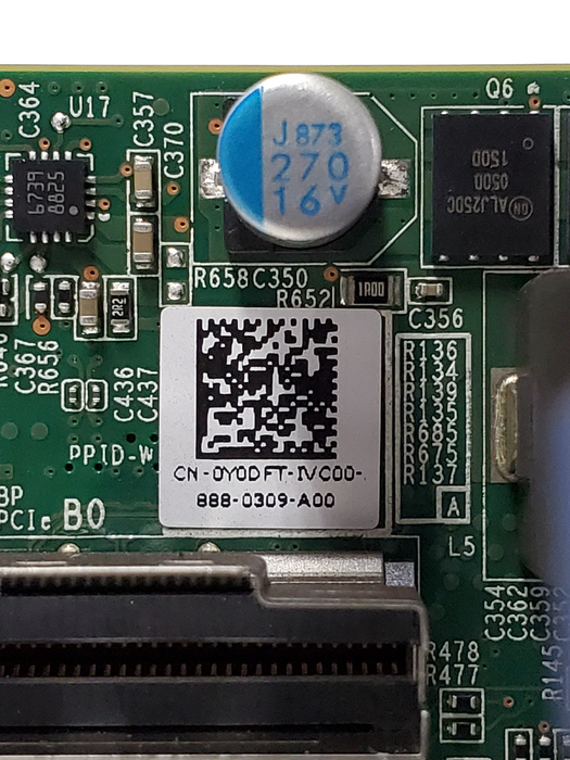 Dell PowerEdge R640 10-Bay Server BackPlane DP/N: 0Y0DFT