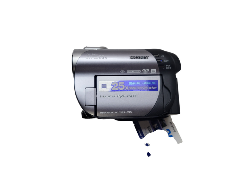 Sony Handycam DCR-DVD308 Camcorder W/ Many Extras