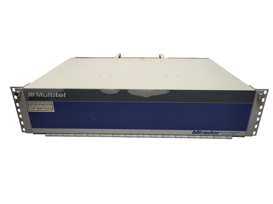 Multitel MIRADOR SYSTEM™ /Site Manager™ Expansion Shelf READ