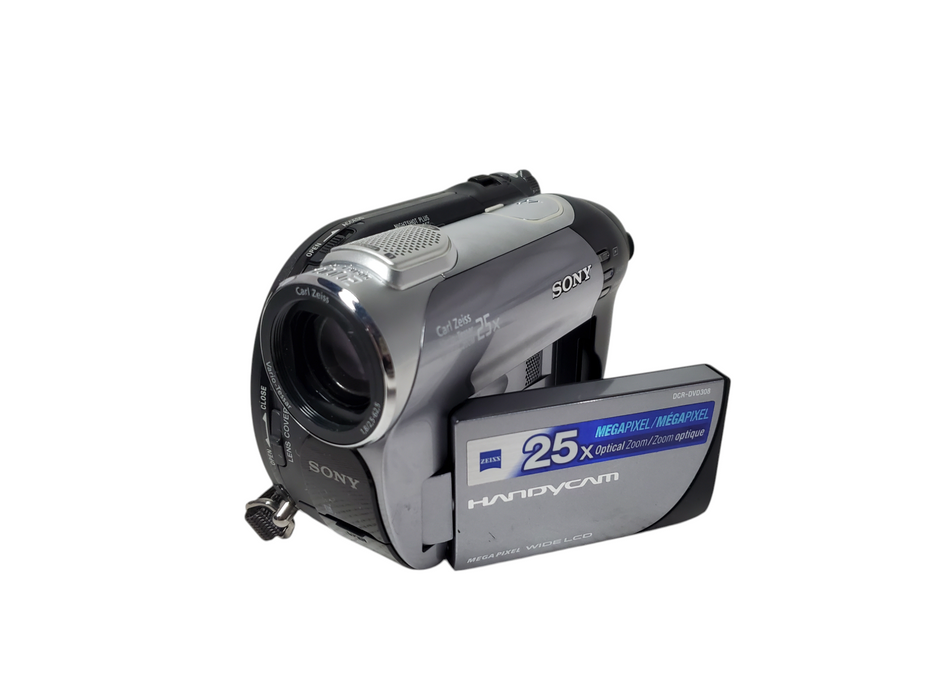 Sony Handycam DCR-DVD308 Camcorder w/ Battery - No Adapter