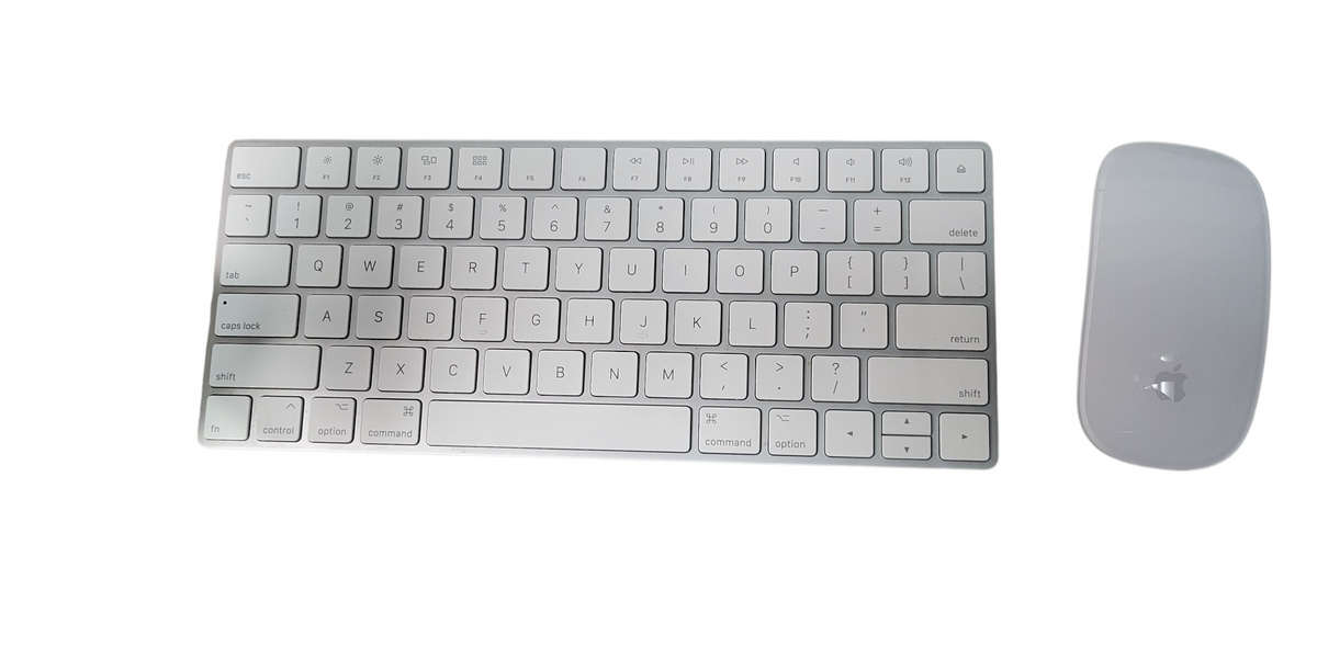 Apple Wireless Magic Keyboard (A 1644) and Magic Mouse (A 1657