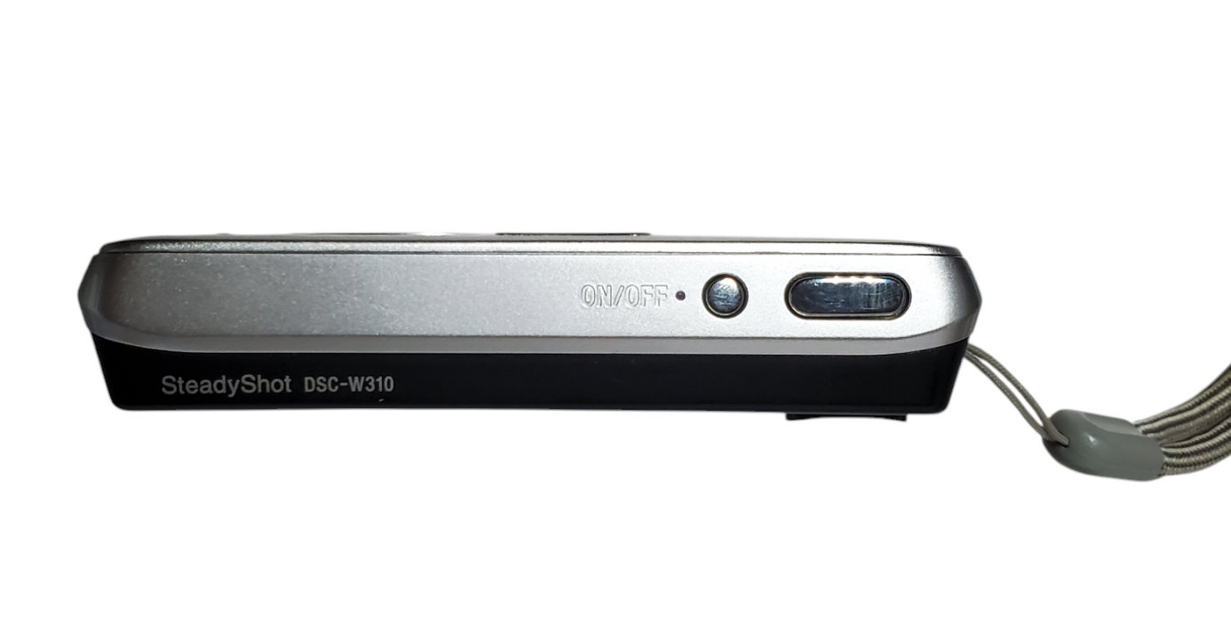 Sony Cyber-shot DSC-W310 12.1MP Digital Camera w/ Battery & Case