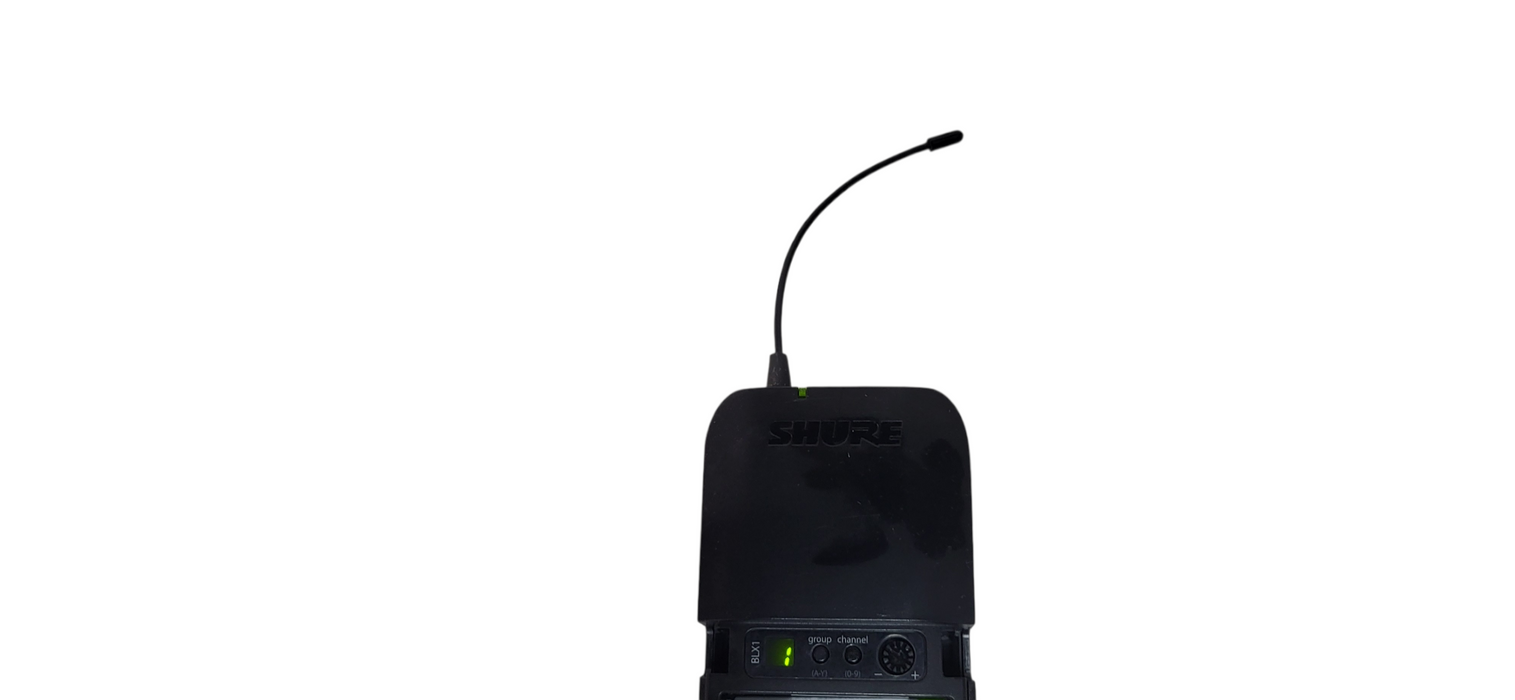 Shure BLX1 H9 Wireless Bodypack Transmitter  512-542MHz W/  Shure PGA31 Headset