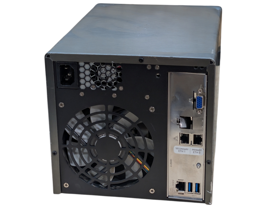 DATTO S3B500 4-Bay NAS Storage 2 Caddies No Drives No Software PLEASE READ