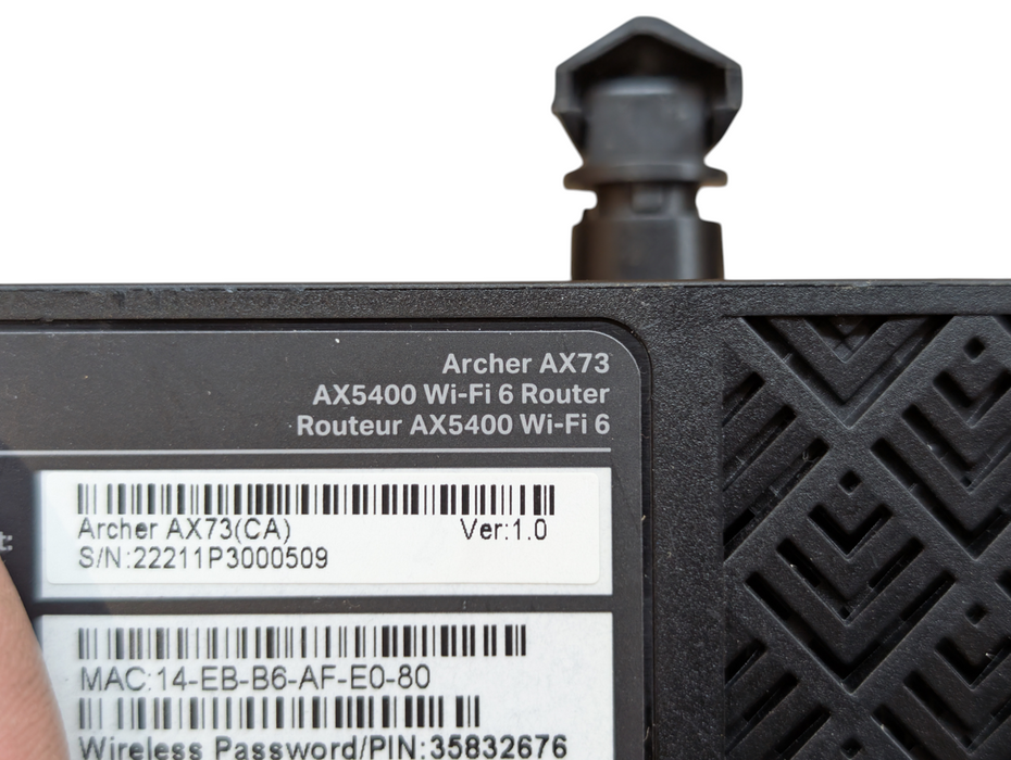 Tp-Link Archer AX73 AX5400 Wi-Fi 6 Router