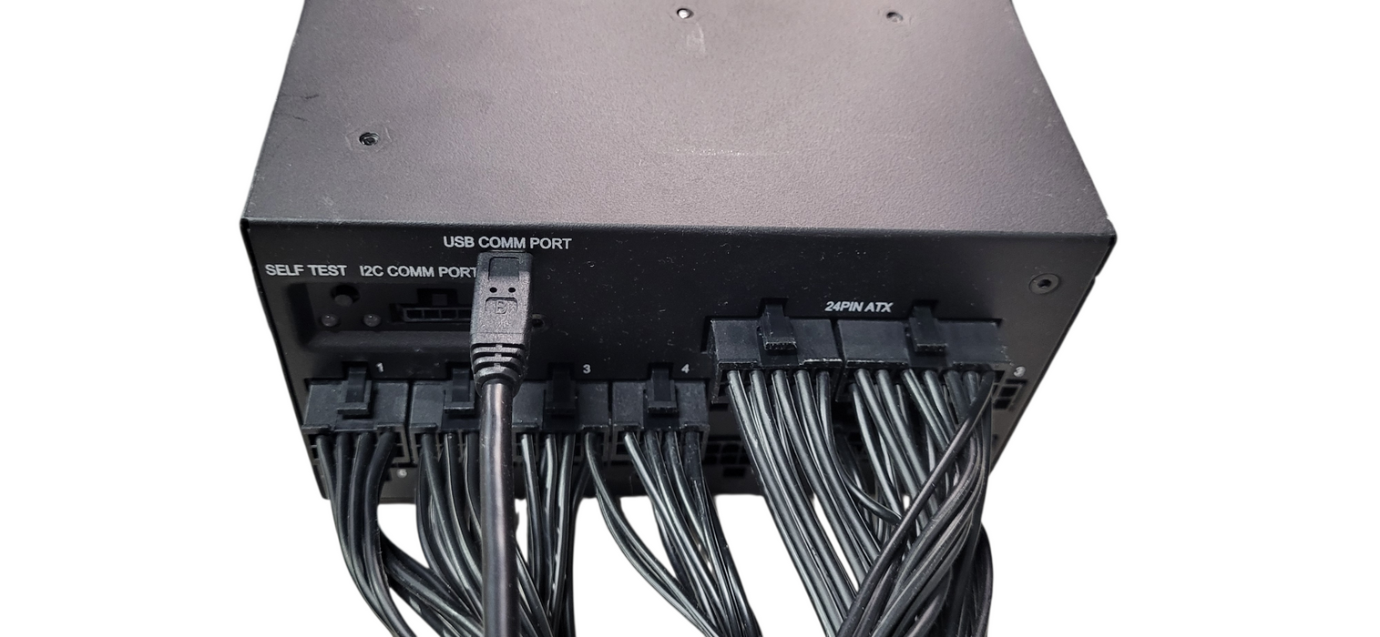 Corsair AX1500i, 220V , 80+ Titanium Full Modular Digital PSU w/ cables