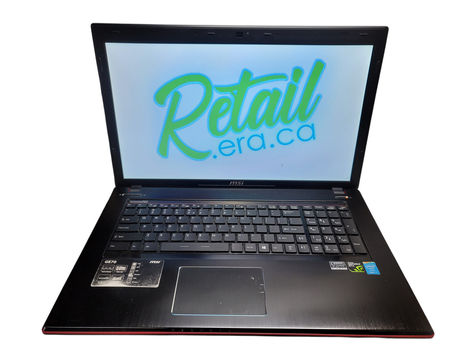 MSI GE70 i7-4700MQ 16GB DDR43 GTX 765M 256GB SSD READ