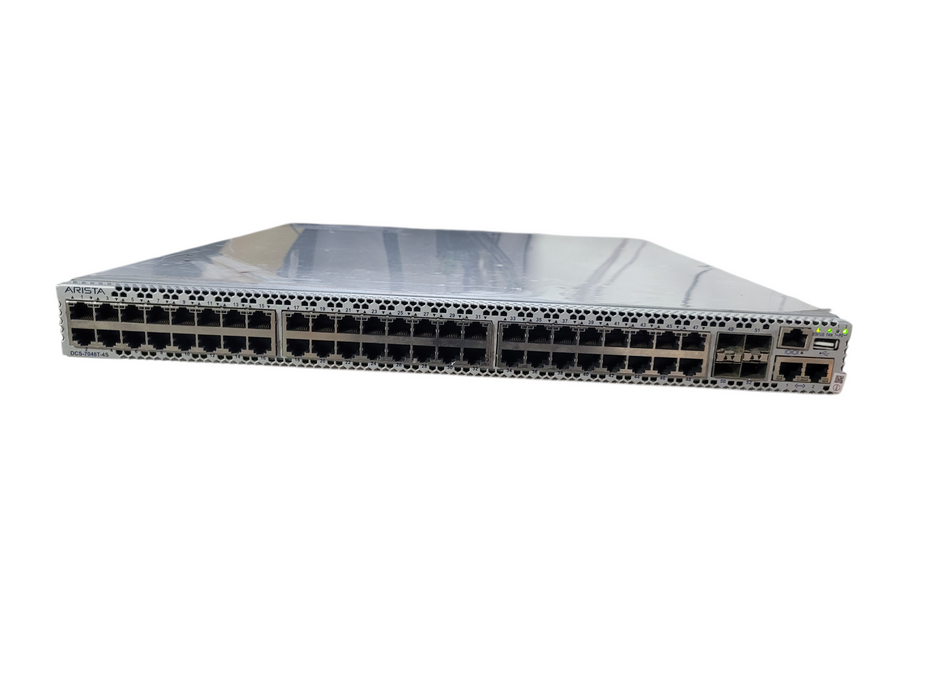 Arista DCS-7048T-4S 48-Port Gigabit Switch con 4x SFP Uplinks – Dual PSU – Enter