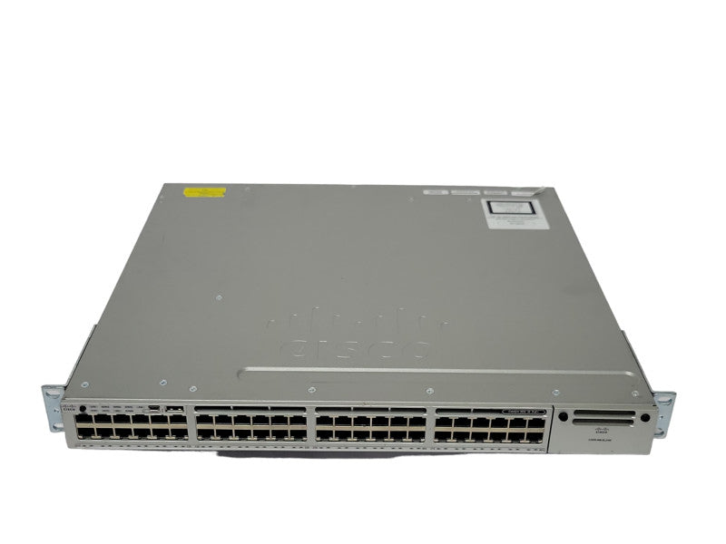 Cisco WS-C3850-48P-S 48-Port Gigabit PoE+ Switch 1x 1100W PSU _