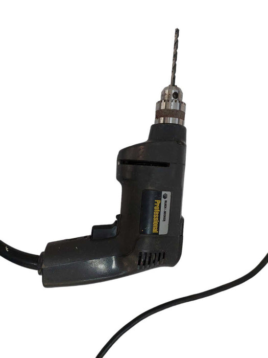 Black & Decker 3/8\\" VSR Holgun Drill Model:1179 with Bit & Chuck Key/Lock  =