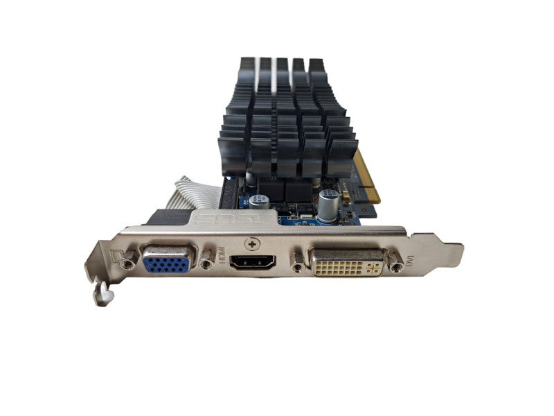 ASUS NVIDIA GeForce 210 (EN210) 1GB DDR3 PCIe Silent Video Card Q