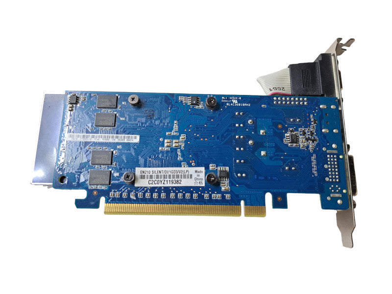 ASUS NVIDIA GeForce 210 (EN210) 1GB DDR3 PCIe Silent Video Card Q